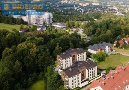 okolica zdjęcie z drona +wizualizacja inwestycji