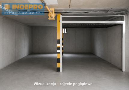 Garaż podziemny z miejscem dwustanowiskowym
